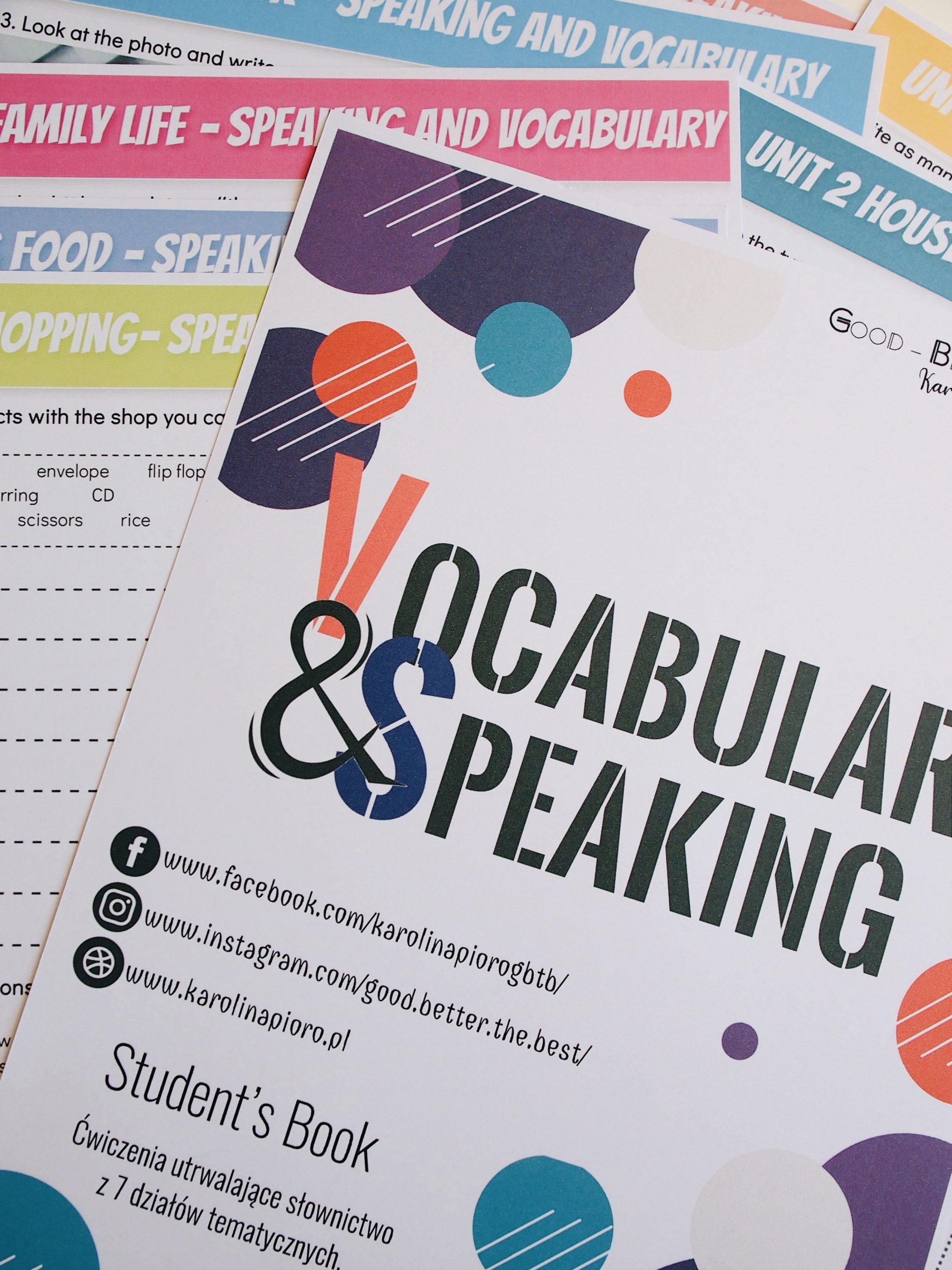 Vocabulary & Speaking 1