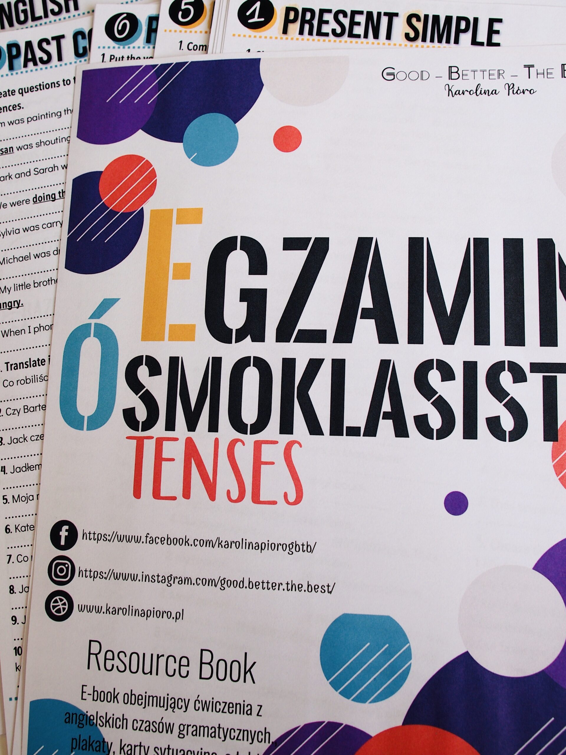 Egzamin Ósmoklasisty Tenses