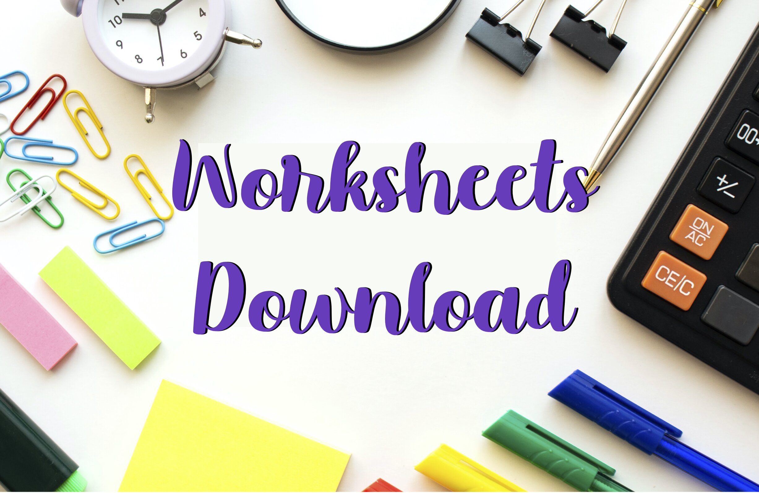 Worksheets Download