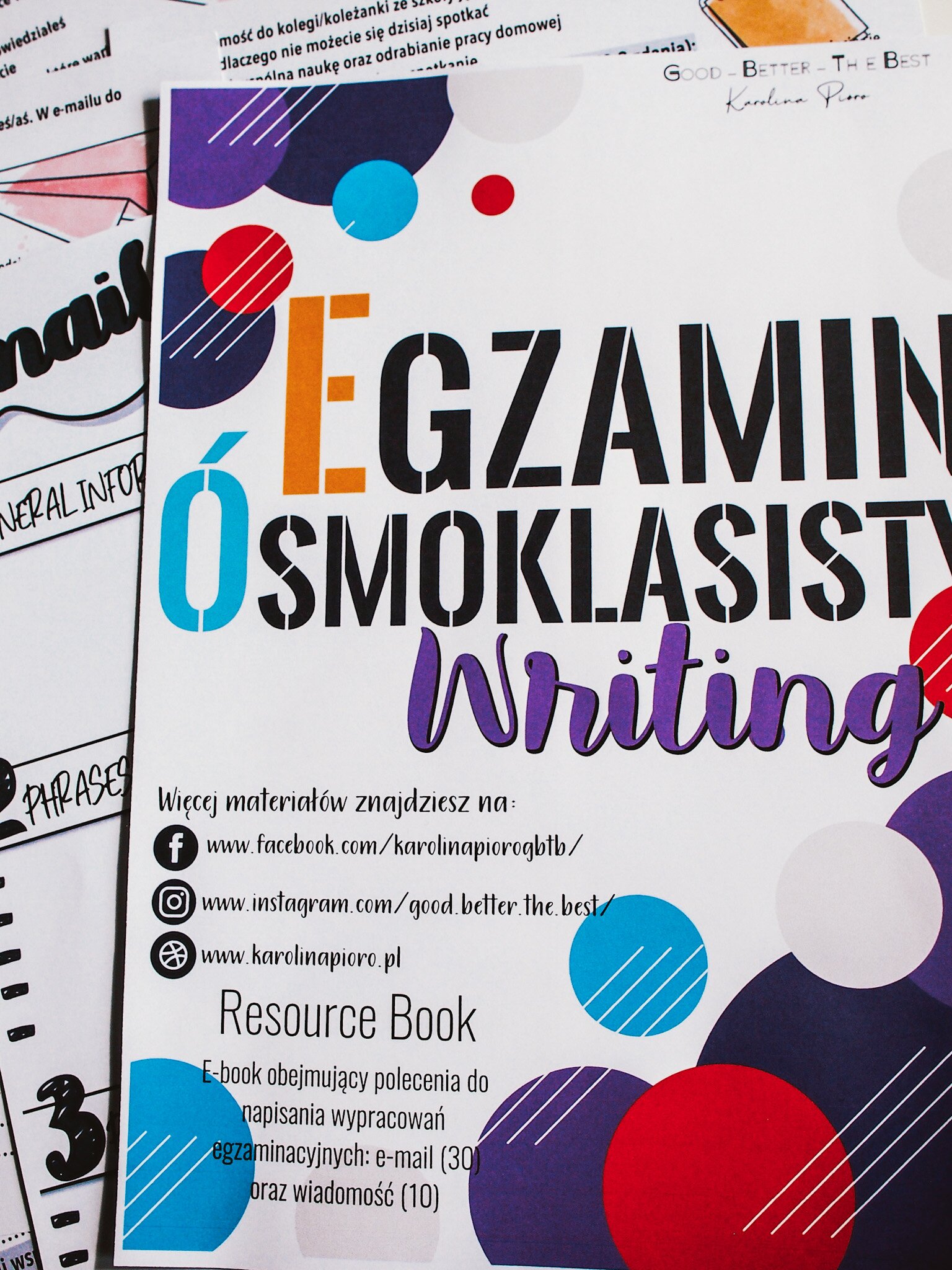 Egzamin Ósmoklasisty Writing
