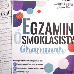 ZESTAW: E8 Grammar & E8 Grammar Pop Quizzes