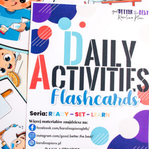 READY-SET-LEARN: DAILY ACTIVITIES FLASHCARDS