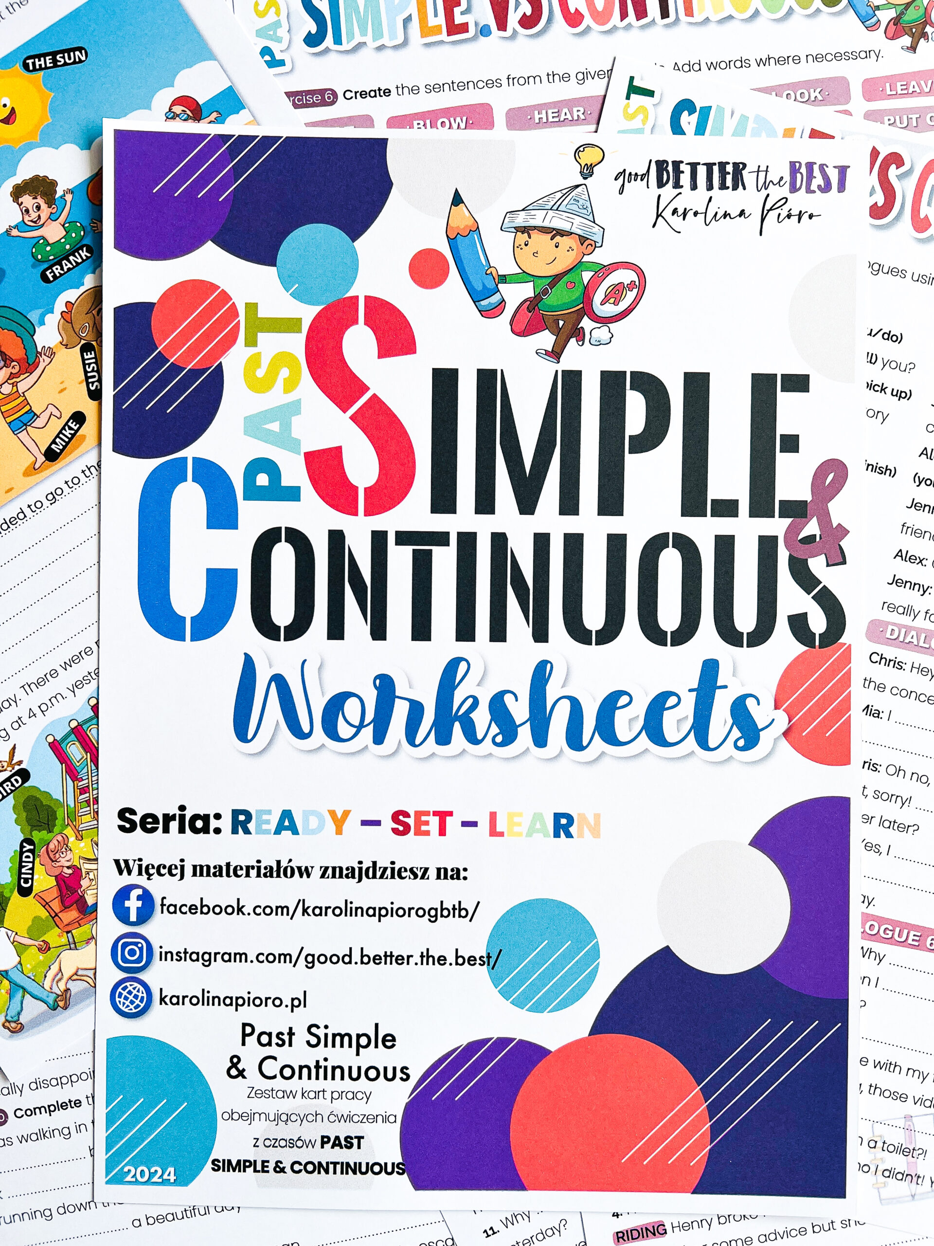 READY-SET-LEARN: PAST SIMPLE VS CONTINUOUS GRAMMAR&GAMES