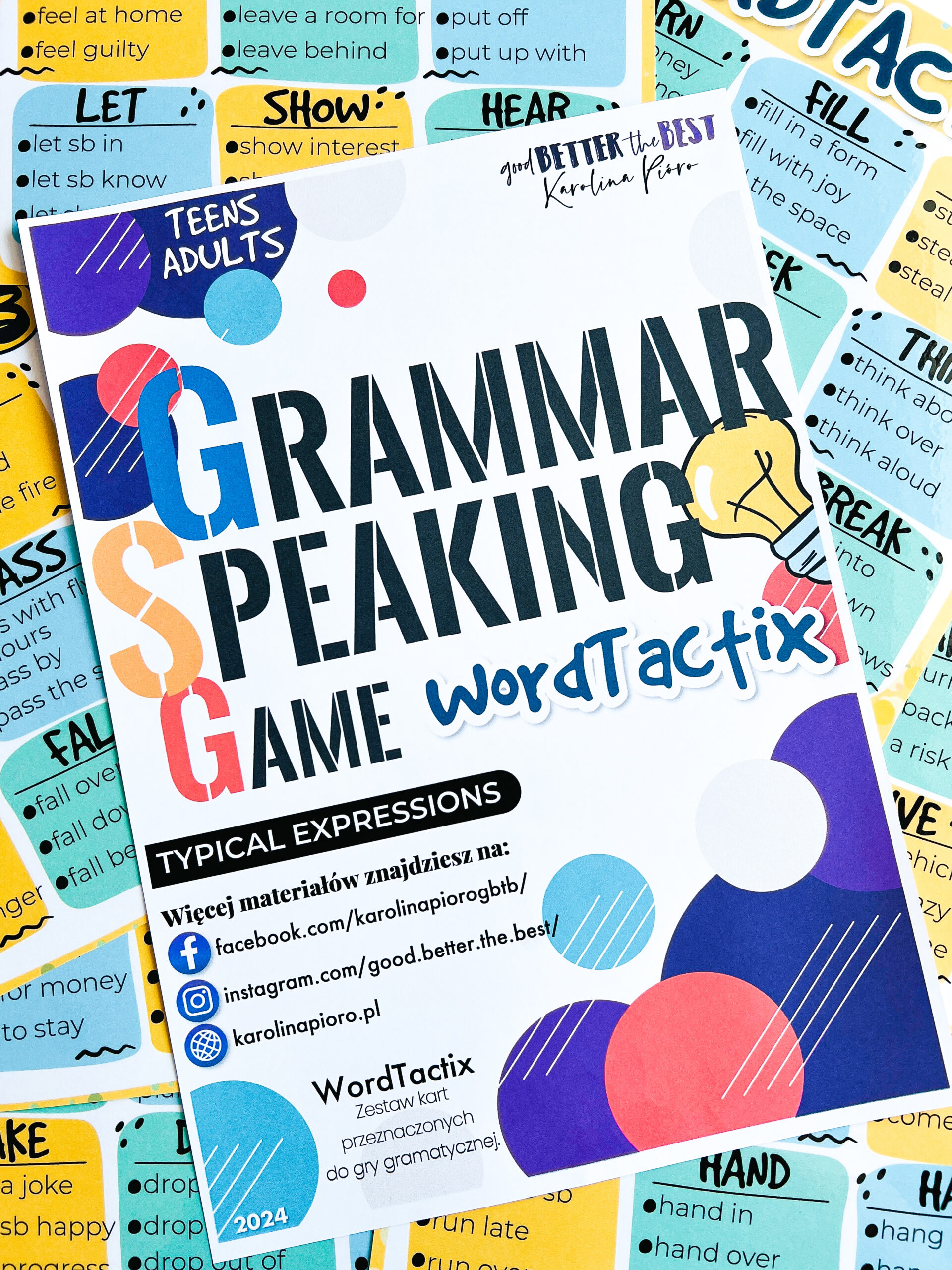 WordTactix - Grammar & Speaking Game