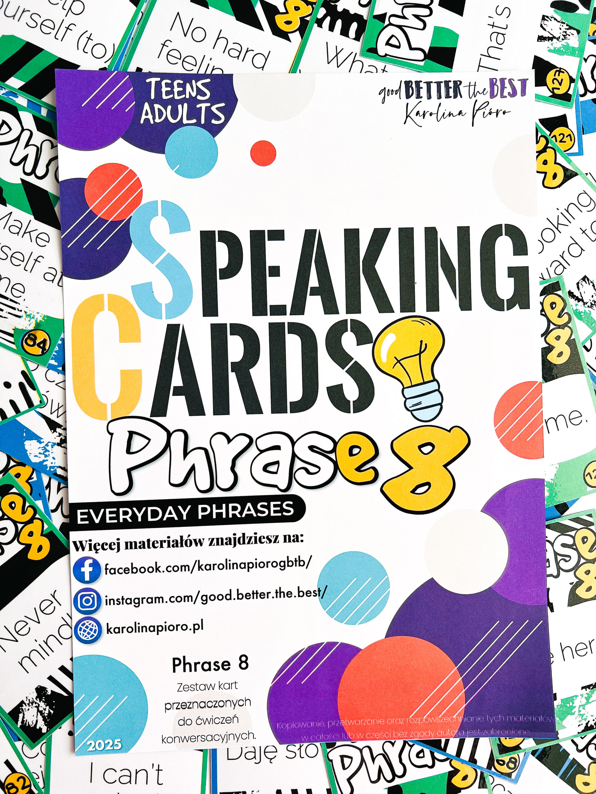 Phrase 8 - Everyday Phrases Set 1