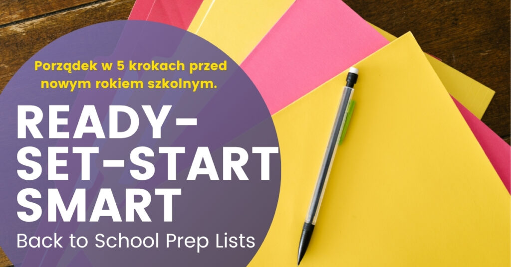 Porządki przed nowym rokiem szkolnym – jak ogarnąć przestrzeń i komputer (i nie oszaleć).