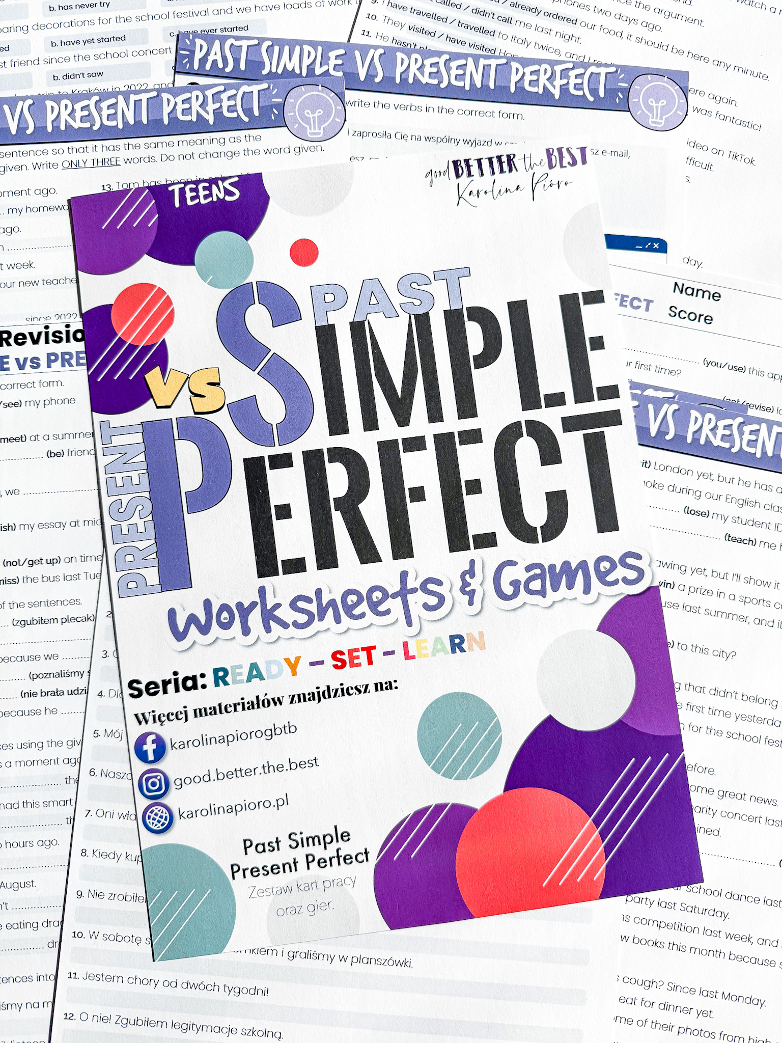 Ready-Set-Learn: Past Simple vs Present Perfect