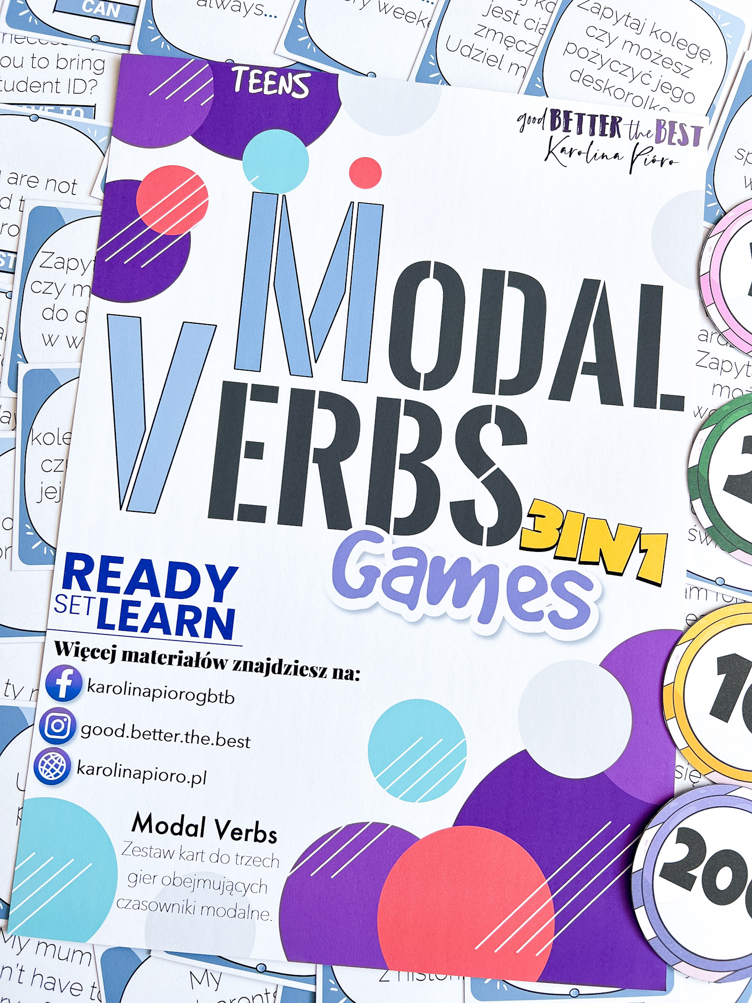 Ready-Set-Learn: Modal Verbs Games 3in1