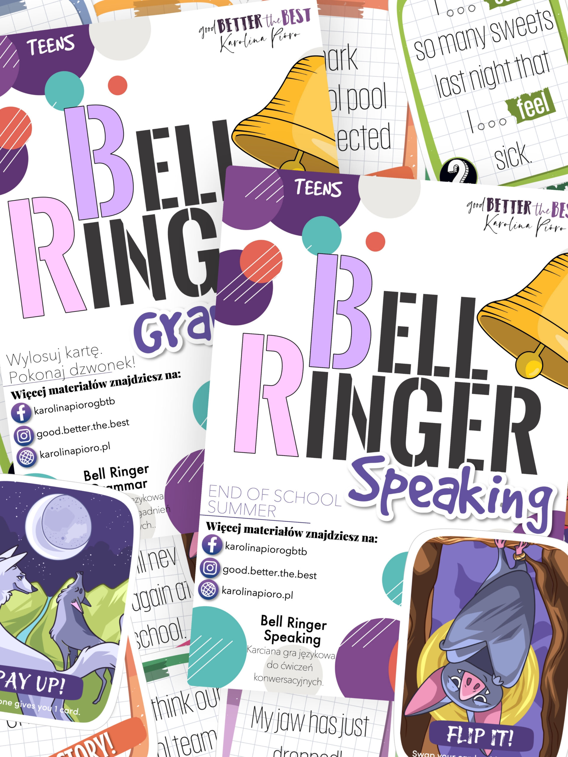 Bell Ringer - Speaking / Grammar SET
